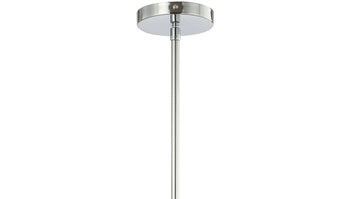 Homer Modern Industrial Iron LED Dome Pendant - JONATHAN Y